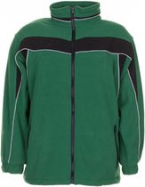 Planam Fleecejack Plaline (2560) - Groen | Zwart - L