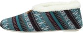 SUB55 Home Collection Pantoffels Dicht Pantoffels Dicht - licht blauw - Maat 39