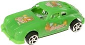 auto Toon Car junior 5,5 cm groen