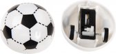 rijdende voetbal met pullback per stuk 4 cm zwart/wit