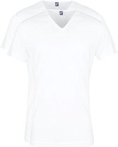 Alan Red Oklahoma T-shirt Stretch Wit (2pack) - maat M