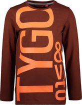 Tygo & Vito T-shirt jongen clay brown maat 92