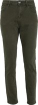 Cassis - Female - Slim broek  - Kaki