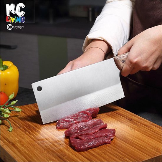 Couperet avec gravure - Acier inoxydable - Family Is More Than Love