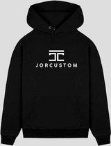 JORCUSTOM Trademark Loose Fit Hoodie - Zwart - Volwassenen - Maat XL