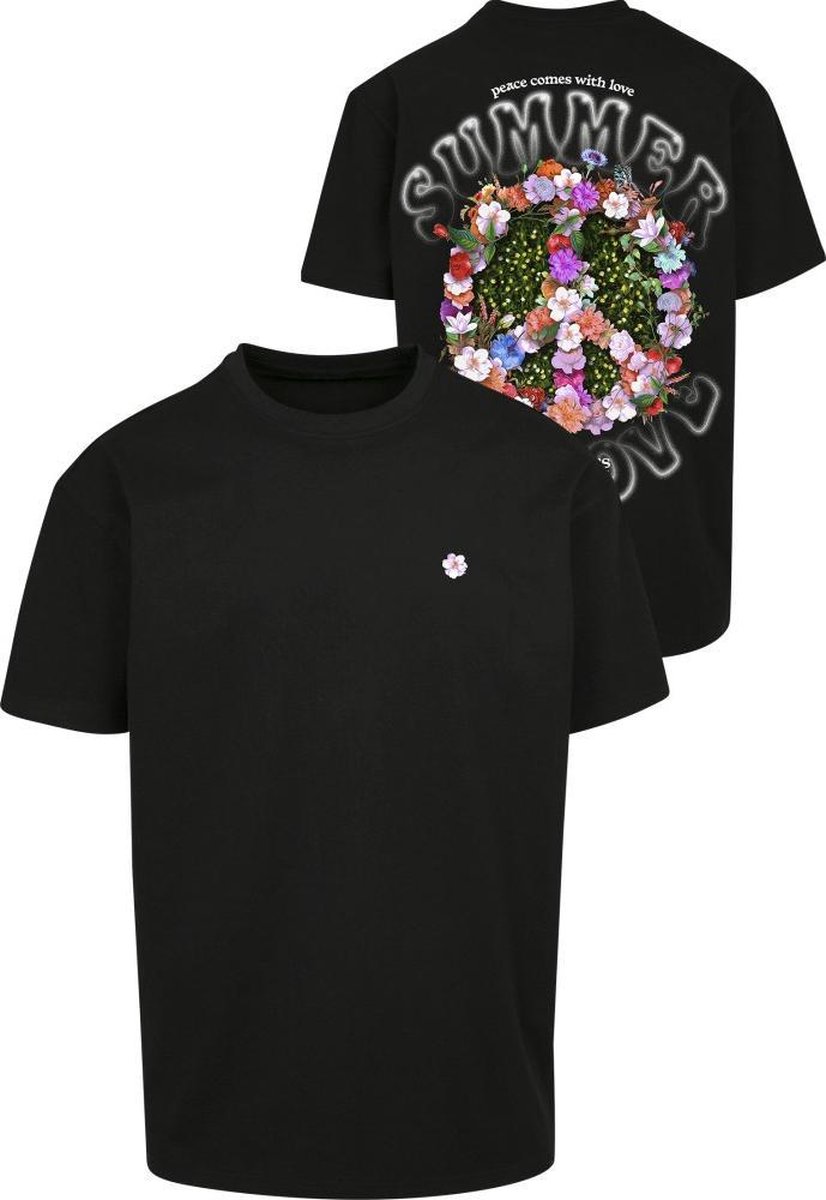 Mister Tee Summer Of Love Oversize Heren T-shirt M Zwart