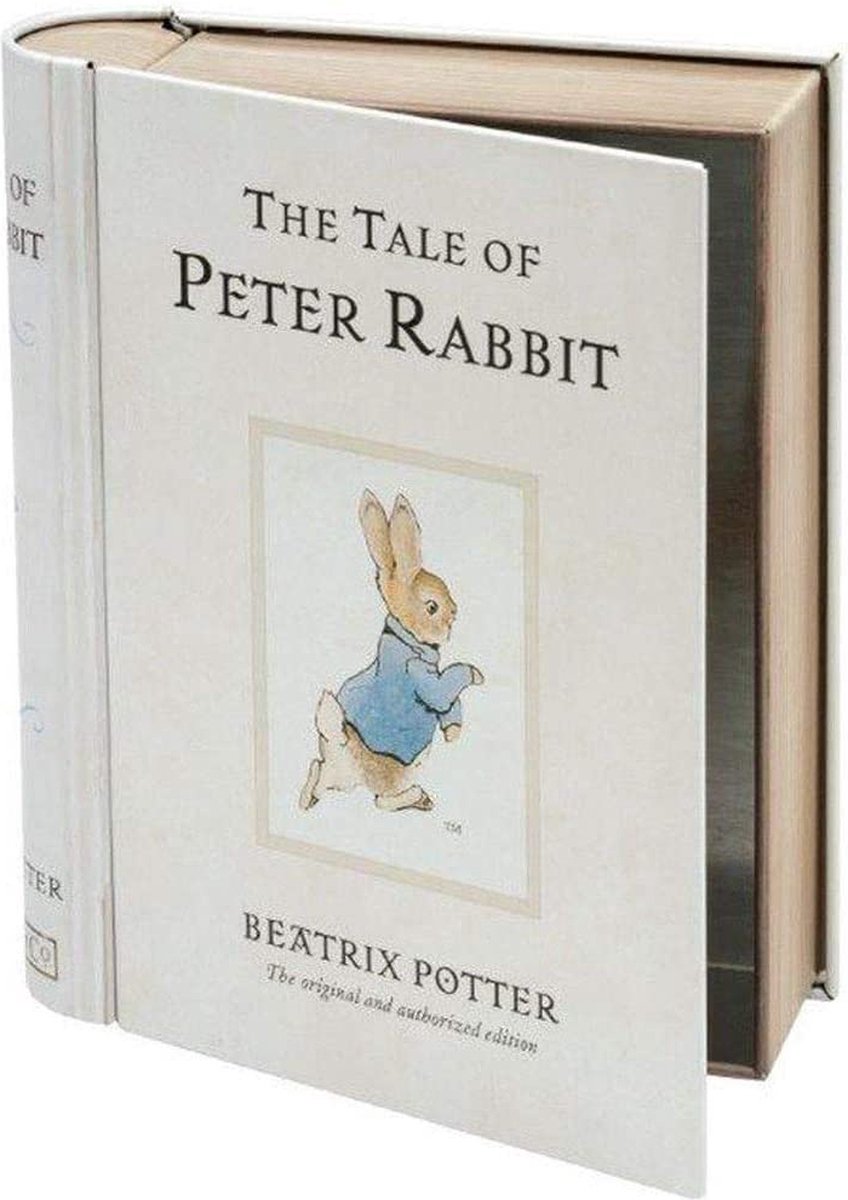 Pieter Konijn blik in boekvorm - Beatrix Potter - 