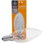 GE classic 15W E14 Kaarslamp