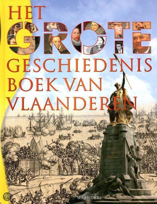 Cover van het boek 'Grote Vlaamse Geschiedenisboek' van  Diversen