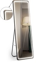 Interesting Living Passpiegel met LED Verlichting - Passpiegel Staand - Staande Spiegel - Wandspiegel - 160x40 cm