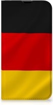 Telefoontasje Geschikt voor iPhone 13 Pro Smartphone Hoesje Duitse Vlag