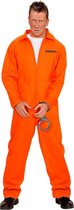 Widmann - Boef Kostuum - Gevangene Oranje Kostuum Man - oranje - Large - Carnavalskleding - Verkleedkleding