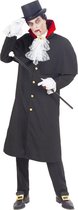 Widmann - Vampier & Dracula Kostuum - Traditionele Graaf Dracula Kostuum Man - zwart - Small - Halloween - Verkleedkleding