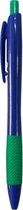 balpen junior 1 mm blauw/groen