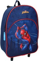 trolley rugzak Spider-Man jongens 33 x 25 x 10 cm blauw