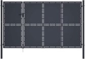 Everest Poort 350x175 cm staal antraciet