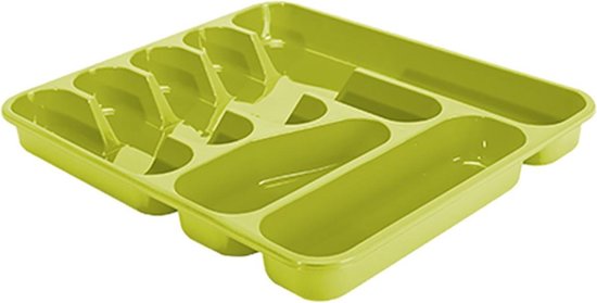 Lifewit Bestekbak voor Lade, Keuken Organizer, Uitschuifbare Besteklade Organisator, Compacte Plastic Cutlery Organiser voor Lepels en Vorken, 33-57 x 38 cm, Zwart