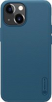 Telefoonhoesje geschikt voor iPhone 13 Mini - Super Frosted Shield Pro - Back Cover - Blauw