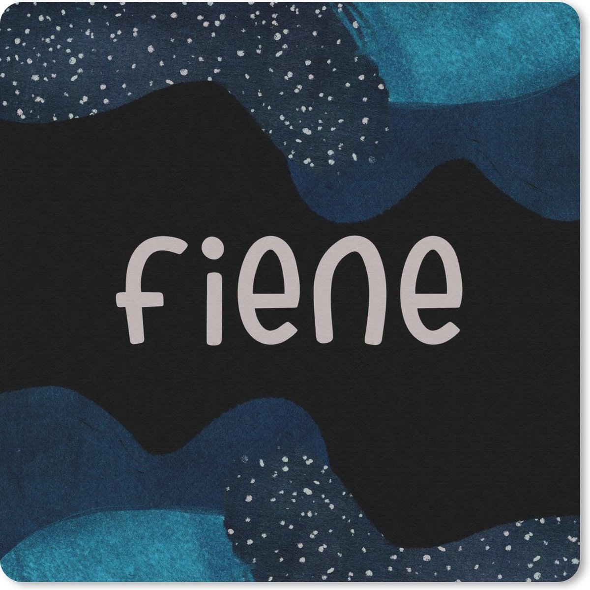 Muismat 20x20 cm - Mousepad Fiene - Pastel - Meisje - Muismatten