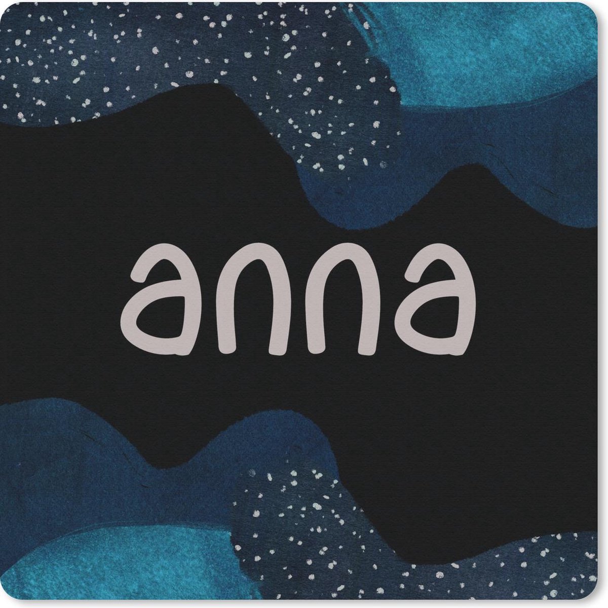 Muismat 30x30 cm - Mousepad Anna - Pastel - Meisje - Muismatten
