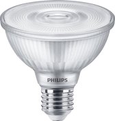 Philips LEDspot E27 PAR30S 9.5W 827 25D 740lm (MASTER) | Dimbaar - Zeer Warm Wit - Vervangt 75W