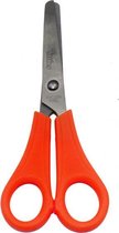 schaar 13 cm RVS rood