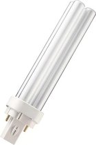 Philips PL-C Spaarlamp G24d-2 - 18W - Warm Wit Licht - Niet Dimbaar - 2 stuks