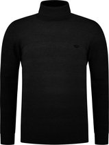 Gabbiano Trui Coltrui Met Ribstructuur 611717 Black 201 Mannen Maat - XL