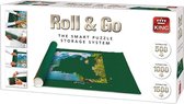 puzzelmat Roll & Go junior 66 x 117 cm vilt groen