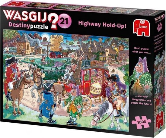 Wasgij Destiny 21 Highway Hold-Up Puzzel - 1000 stukjes