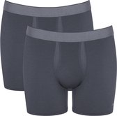 sloggi men Ever Fresh Heren Short - 2 pack - Darkgrey - Maat S