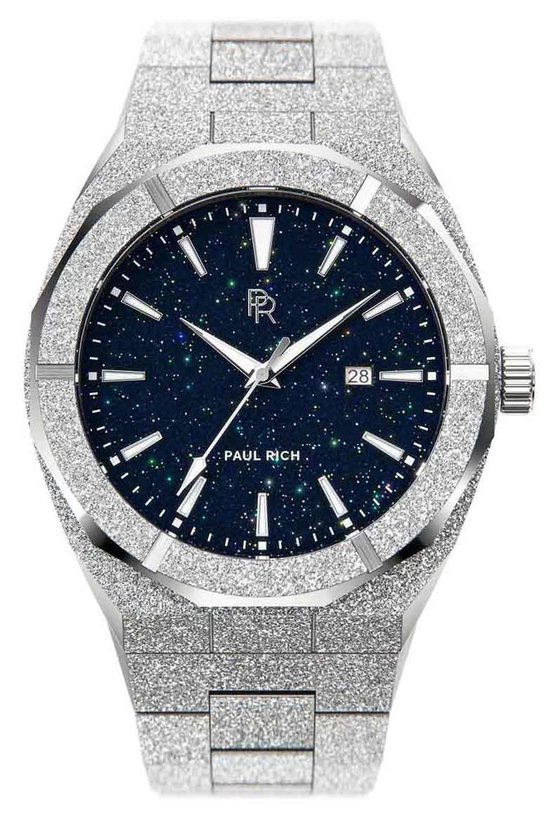 Paul Rich Frosted Star Dust Silver FSD05-A42 Automatic horloge 42 mm