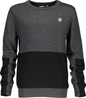 Bellaire Sweater jongen dark grey melee maat 134/140