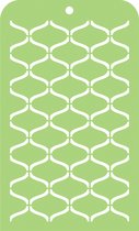 Hobbysjabloon - Kaisercraft designer template lattice