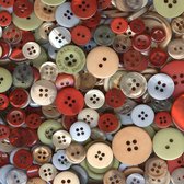 Buttons Galore button jar 0,8-3cm +/- 100x windjammer