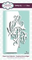 Creative Expressions Paper cuts toadstool dance edger die