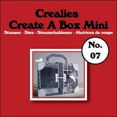 Crealies Create A Box mini snijmal - nr.07 Koffer