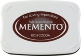 ME-800 Tampon encreur Memento Stamp grand format Tsukineko Rich Cocoa brown