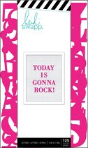 Heidi Swapp letterboard alphabet 2" - 5,1cm x125 pink