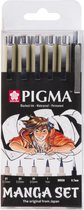 Sakura Manga pakket 6 Pigma Micron