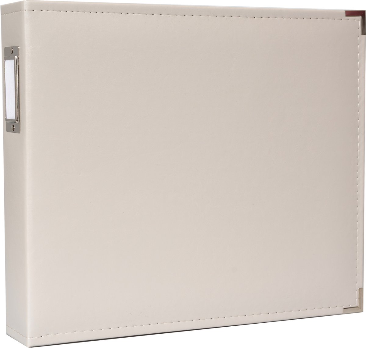 Show Album - We R Memory Keepers faux leather album 30x30cm creme kleur