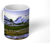 Mok - De berg Athabasca bij het Columbia-ijsveld in Canada - 350 ML - Beker