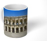 Mok - Panorama van de arena in de Franse stad Nîmes - 350 ML - Beker