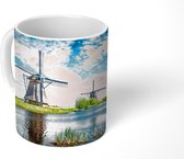 Mok - Traditionele Nederlandse windmolens - 350 ML - Beker