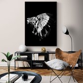 Artistic Lab Poster - Native Tiger Plexiglas - 140 X 100 Cm - Multicolor
