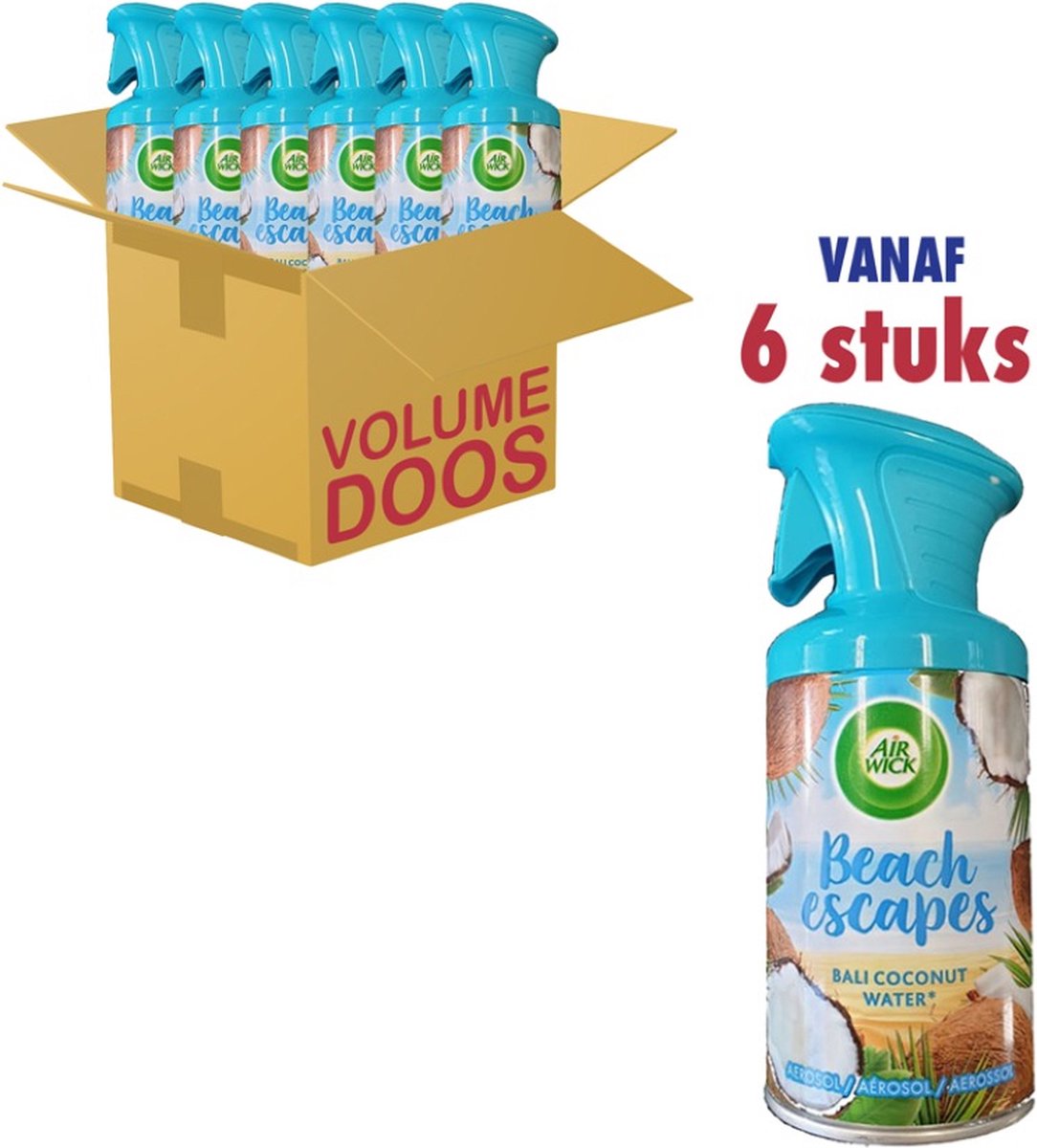 Luchtverfrisser Bali Coconut Waters