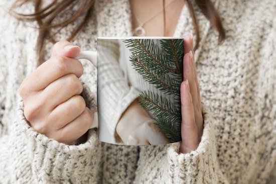 Mug - Tasse à café - Branches - Pin - Pull - Mugs - 350 ML - Tasse - Tasses à café - Tasse à thé