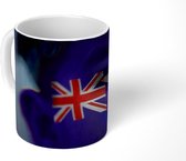 Mok - Koffiemok - Vlag van Nieuw-Zeeland - Mokken - 350 ML - Beker - Koffiemokken - Theemok