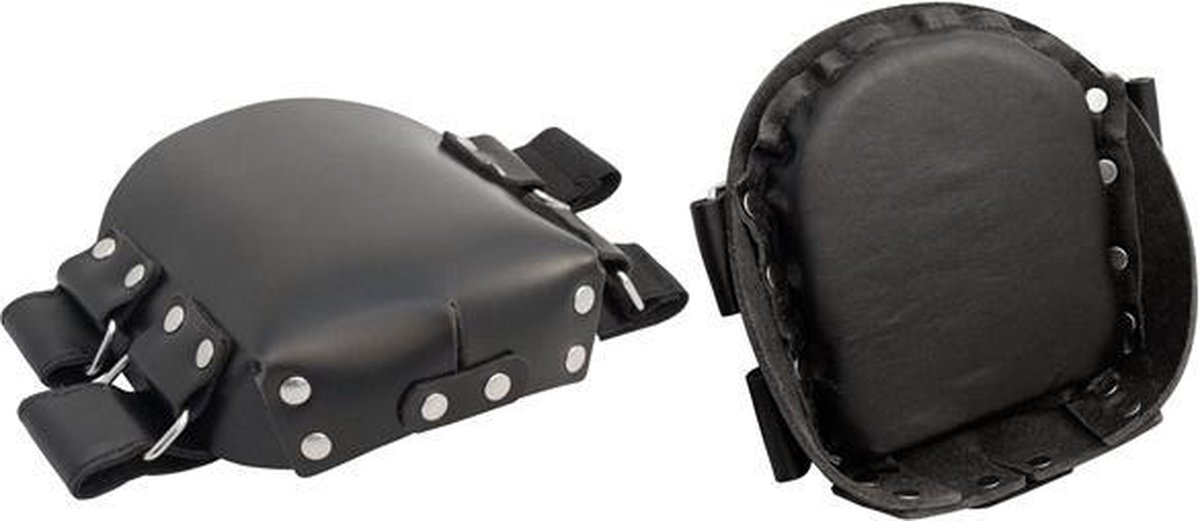 Mister B Heavy Duty Leren Kniebeschermers
