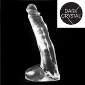 Dark Crystal Dildo 32 x 6,5 cm - transparant